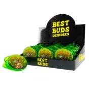 Best Buds Plastic Grinder Gorilla Glue 3 Teile - 50mm (12stk/display)