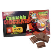 Cannabis Airlines Zartbitterschokolade mit Cannabissamen (20x80g)