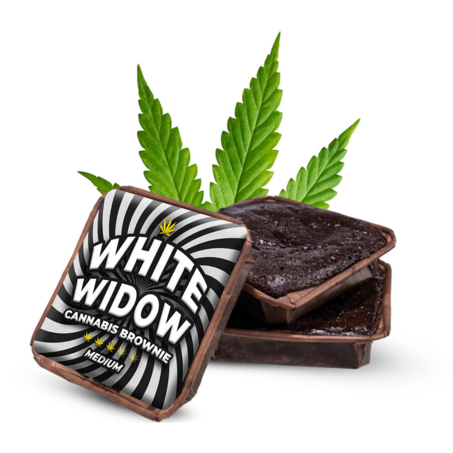 White Widow Cannabis Brownies (20Stk/Karton)