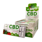 CBD Erdbeer Cannabis Kaugummis (24stk/Display)