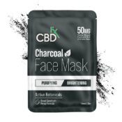 CBDfx Hanf Holzkohle Gesichtsmaske mit 50mg CBD (10er-Pack/Display)