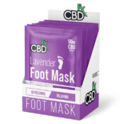 CBDfx Lavendel-Fußmaske 50mg CBD (5er-Pack/Display)