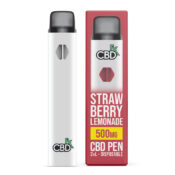 CBDfx Strawberry Lemonade 2ml CBD Vaping Pen 500mg (10stk/Display)