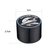 Champ High Space Patch Metall-Grinder 4 Teile - 50mm (12stk/display)