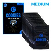 Cookies Ziplock Smell Proof Bag Medium (12 Stk.)
