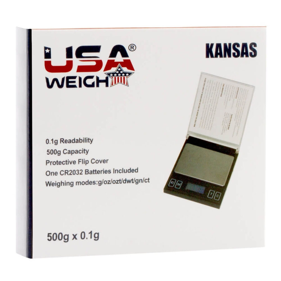 USA Gewicht Digitalwaage Kansas 0,1g - 500g
