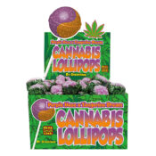 Dr.Greenlove Cannabis Lollipops Purple Haze x Tangerine Dream (70Stk/display)