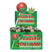 Dr.Greenlove Cannabis Lollipops Wassermelone Punsch (70Stk/Display)