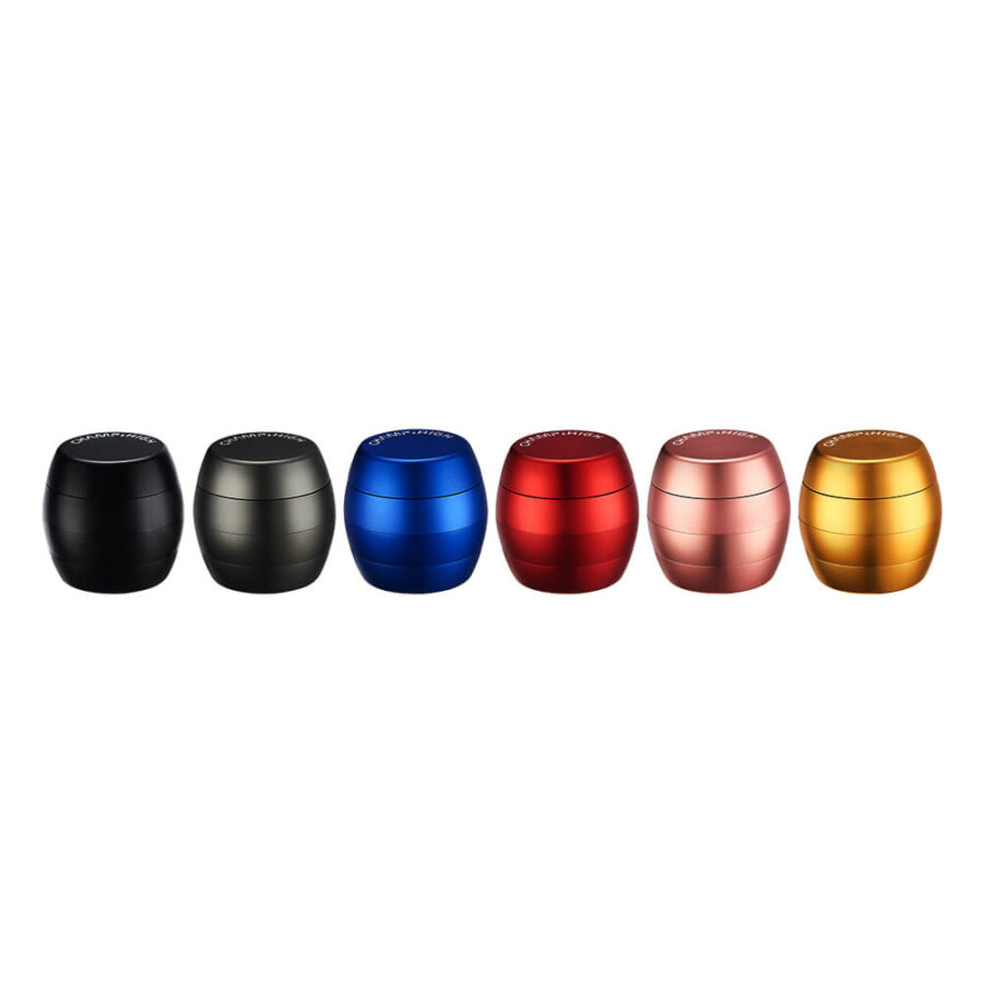 Champ High Egg Aluminium Grinder Verschiedene Farben 40mm - 4 Teile (6stk/display)
