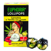 Euphoria Cannabis Lollipops Vanilla Ice Cream (12er Pack/Masterbox)