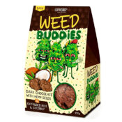 Euphoria Weed Buddies Dark Schokolade Cookies 100g (18Stk/display)