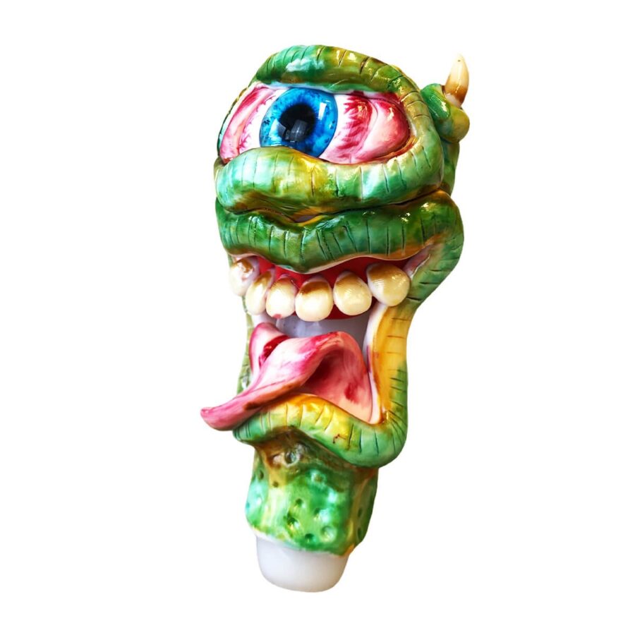 Deviated Lizard Glaspfeife Monster Edition 15cm