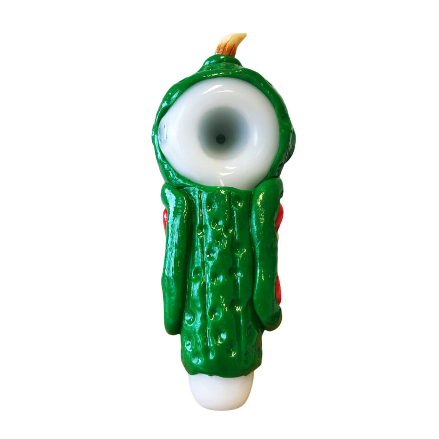 Exhausted Pickle Glaspfeife Monster Edition 15cm