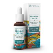 Harmony Selfcare Breitspekturm Drops - Natürlicher Geschmack - 3000mg CBD (30ml)