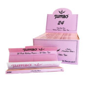Jumbo King Size Pink Papers mit Filtern (24stk/display)