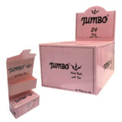 Jumbo Pink Papers + Tips (24stk/display)