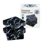Champ High Marble Square Metall-Grinder 50mm - 4 Teile