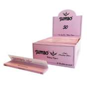 Jumbo Pink King Size Papers (50stk/display)