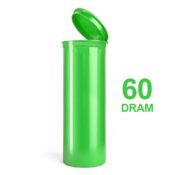 Poptop Grüner Kunststoffbehälter Big 60 Dram - 50mm