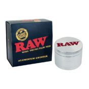 RAW Original Metall-Grinder 4 Teile - 55mm + Geschenkbox