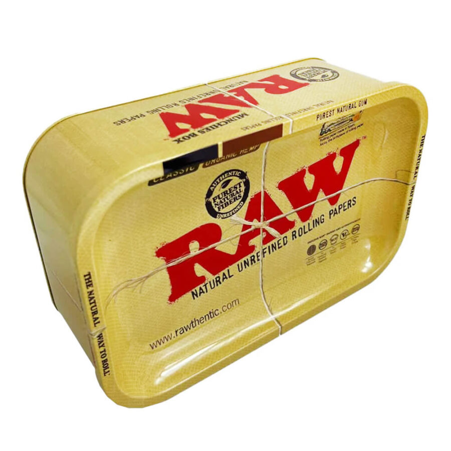 RAW Munchies Box Metalltablett mit Aufbewahrungsbox