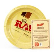 RAW Metall Rolling Tray 31cm Rundes Rolling Tray