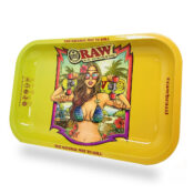 RAW Brazil 2 Girl Bikini Medium Metall Rolling Tray