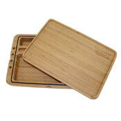 RAW Spirit Box Magnetisches Rolling Tray aus Holz
