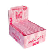 Mascotte slim size rolling papers pink edition (50stk/display)