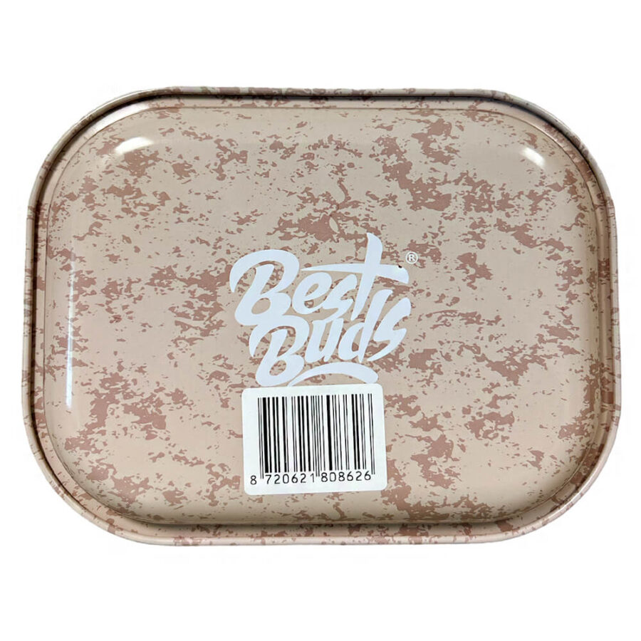 Best Buds Cookies And Cream Cookies Metall Rolling Tray Small 14x18cm