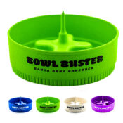 Santa Cruz Biologisch abbaubarer Bowl Buster Aschenbecher Verschiedene Farben (12 Stk./Display)