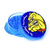 The Bulldog Original Blue 3D Touch Plastic Grinder 4 Parts - 60mm (12stk/display)