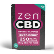 Zen CBD Mixed Berry Gummis 250mg pro Beutel (10stk/Display)