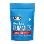CBDfx Mixed Berry Flavour 200mg CBD Vegan Gummis (20x32g)