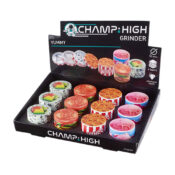 Champ High Herb Grinders Fast Food 50mm (12stk/display)