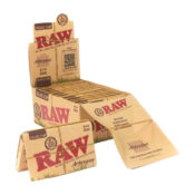 RAW Artesano kingsize slim rolling papers + tips + tray (15stk/display)