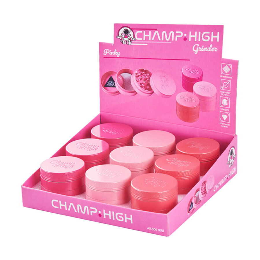 Champ High Pinky Grinder 4 Teile – 50mm (9 Stk/Display)